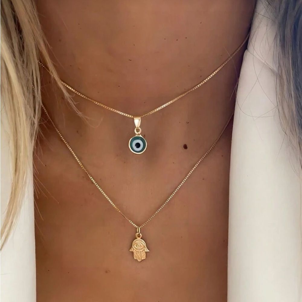 Evil Eye Necklace  #2266